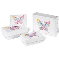 Подарункова коробка Buromax 3 шт тиснення фольгою (BM.233335)