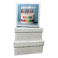 Подарункова коробка Buromax 3 шт тиснення фольгою (BM.23334)