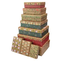 Подарункова коробка Buromax 10 шт 1в1 тиснення фольгою (BM.2333724)