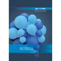 Notebook Buromax Sphere A4 80 sheets, cell Blue (BM.24452101-02)