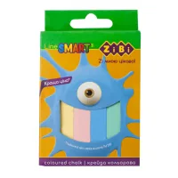 ZiBi colored square chalk, 12 pcs., SMART Line (ZB.6705-99)