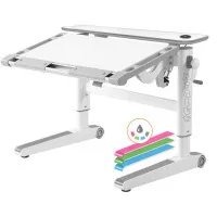 Парта Mealux Ergowood L Multicolor W Energy (BD-810 W/MC Energy)