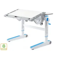 Парта Mealux Ergowood L (BD-810 W/BL)