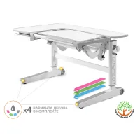 Парта Mealux Kingwood Multicolor W (BD-820 W/MC)