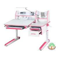 Парта Mealux Sherwood Plus Pink (BD-830 W/PN Plus)
