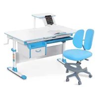 Desk with chair Evo-kids Evo-40 BL + Y-408 KBL
