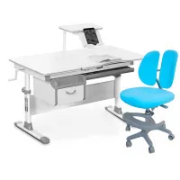 Desk with chair Evo-kids Evo-40 G + Y-408 KBL
