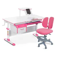 Desk with chair Evo-kids Evo-40 PN + Y-408 KP