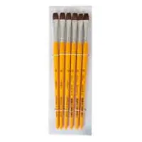 Drawing brush ZiBi pony flat #4, 1 pc (ZB.6931PF-4)