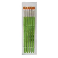 Drawing brush ZiBi synthetic flat #8, 1 pc (ZB.6933SF-8)