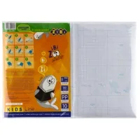 Book covers ZiBi Adhesive film 10 sheets 450x320 mm Transparent (ZB.4792)