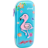 Cool For School pencil case with LED application 1 compartment Blue (QT-5759-Blue)