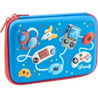 Cool For School pencil case 1 compartment Blue (QT-5653-Blue)