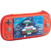 Cool For School pencil case 1 compartment Red (QT-5628-Red)