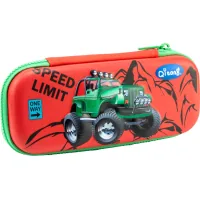 Cool For School pencil case 1 compartment Red (QT-5741-Red)