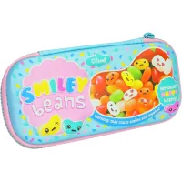 Cool For School pencil case with embossing 1 compartment Blue (QT-5616-Blue)