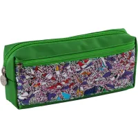 Pencil case Cool For School soft with sequins Rectangular (CF86678-02)
