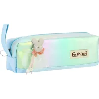 Cool For School pencil case 1 compartment with an application Blue (CF6891-blue)