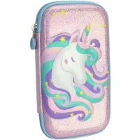 Cool For School pencil case 1 compartment with flaps Pink (CF87289)