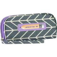 Cool For School pencil case 1 compartment with a strap Gray (J-2621-dk.grey)