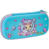 Cool For School pencil case 1 compartment with organizer blue (QT-5634-Blue)