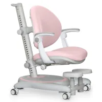 Дитяче крісло Mealux Ortoback Plus Pink (Y-508 KP Plus)