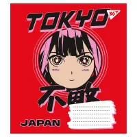 Зошит Yes А5 Anime 12 аркушів, лінія (766286)