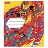 Notebook September 1 A5 Sport games 36 sheets, cell (766674)