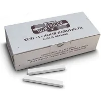 Koh-i-Noor white school chalk, 100 pcs (111502)