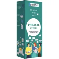 Educational set English Student Cards for learning the English language Phrasal Verbs, Ukrainian (59123258)