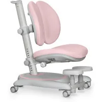 Children's chair Mealux Ortoback Duo Base Pink (Y-510 KP Base)