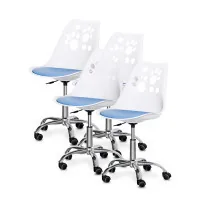 Children's chair Evo-kids Indigo 4 pcs White / Blue (H-232 W/BL- X4)