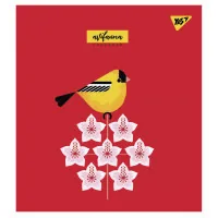 Зошит Yes А5 Avifauna 24 аркушів клітинка (766833)