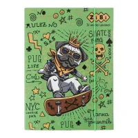 Folder for notebooks ZiBi B5+ COOL cardboard, with rubber bands (ZB.14980)