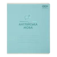 Зошит ZiBi предметний PASTEL 48 аркушів клітинка, англійська мова (ZB.1701-17)