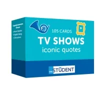Навчальний набір English Student Картки для вивчення англійської мови TV Shows. Iconic Quotes (укр.) (591226004)