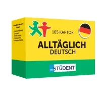 Навчальний набір English Student Картки для вивчення німецьких слів Alltaglich Deutsch (укр.) (591225999)