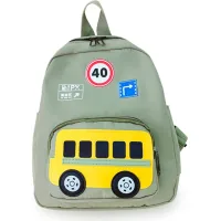 Children's backpack Evo-kids Small Bus Green (2418-7 Green Bus)