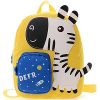 Children's backpack Evo-kids Small Zebra Yellow (2418-12 Yellow Zebra)