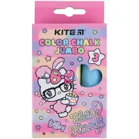 Крейда Kite кольорова Jumbo Hello Kitty, 3 кольори (HK24-077)