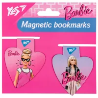 Bookmarks for books Yes magnetic Barbie heart, 2 pcs (708110)