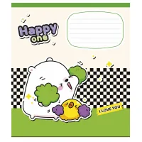 Зошит Школярик Happy one 12 аркушів клітинка (012-3532K)