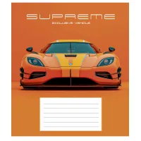 School notebook Star Supreme vehicle 18 sheets line (018-3691L)