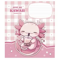 Зошит Школярик Just be kawaii 12 аркушів коса лінія (012-3480C)