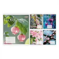 Yes Flora notebook A5 24 sheets cell (768790)