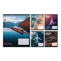 Зошит Yes Limitless routes А5 24 аркушів клітинка (769036)