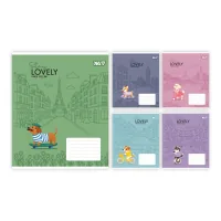 Зошит Yes Stay lovely А5 12 аркушів коса лінія (768767)