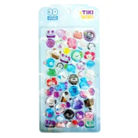 Стікер-наклейка Tiki Wiki Набір 3D-наліпок серії Crystal – Тікі море S2 (25ESE009-08)