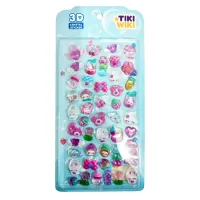 Tiki Sticker Wiki Crystal Series 3D Sticker Set - Tiki Fantasy (25ESE009-01)