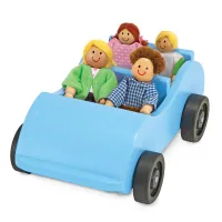 Розвиваюча іграшка Melissa&Doug Дорожная машинка с куклами (MD2463)